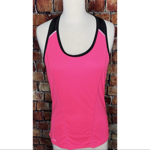 Pearl Izumi Women's Pink Black Select Escape Racerback Tank Top Medium Cycling - Picture 2 of 6